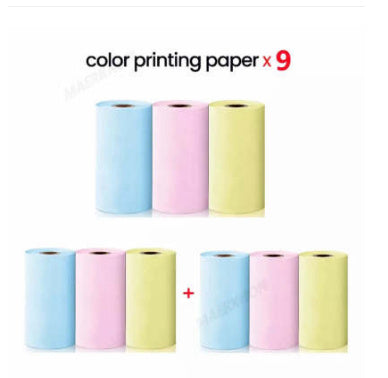 Portable Mini Thermal Label Printer Home Photo Printer Student Wrong Question Printer Bluetooth-compatible Mini Label Printer Price Tag on Sale