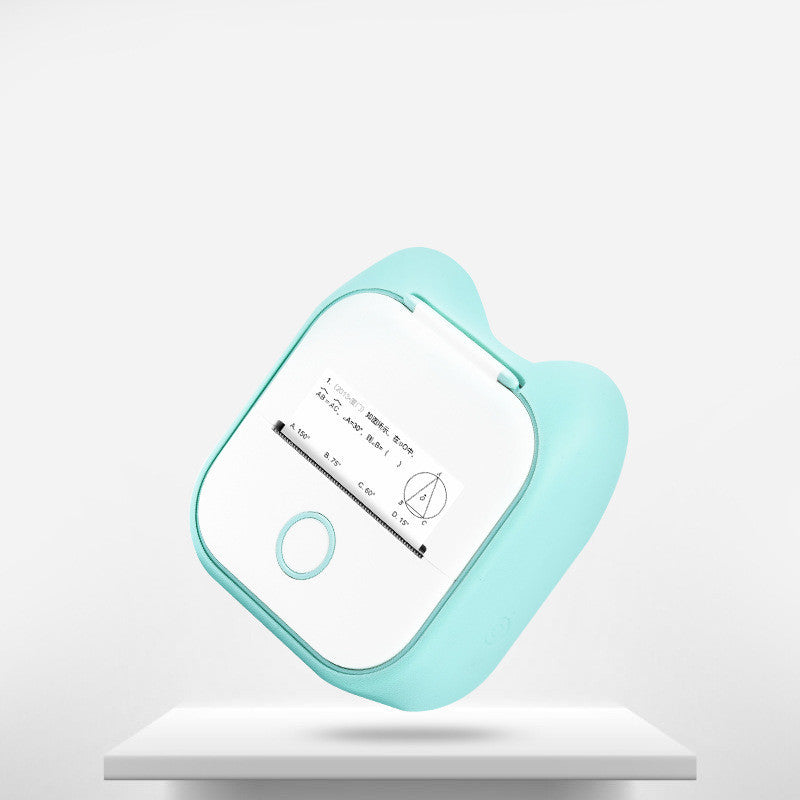 Portable Mini Thermal Label Printer Home Photo Printer Student Wrong Question Printer Bluetooth-compatible Mini Label Printer Price Tag on Sale