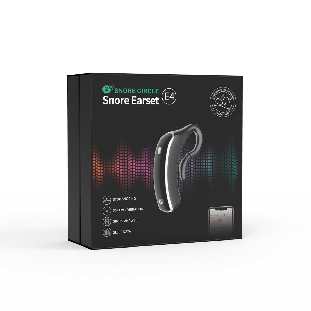 24 Hours Bluetooth Anti-snoring Device Charge Snore Ear set Sleeping Aid Snoring Analyzes Sleep Datas Good Sleep