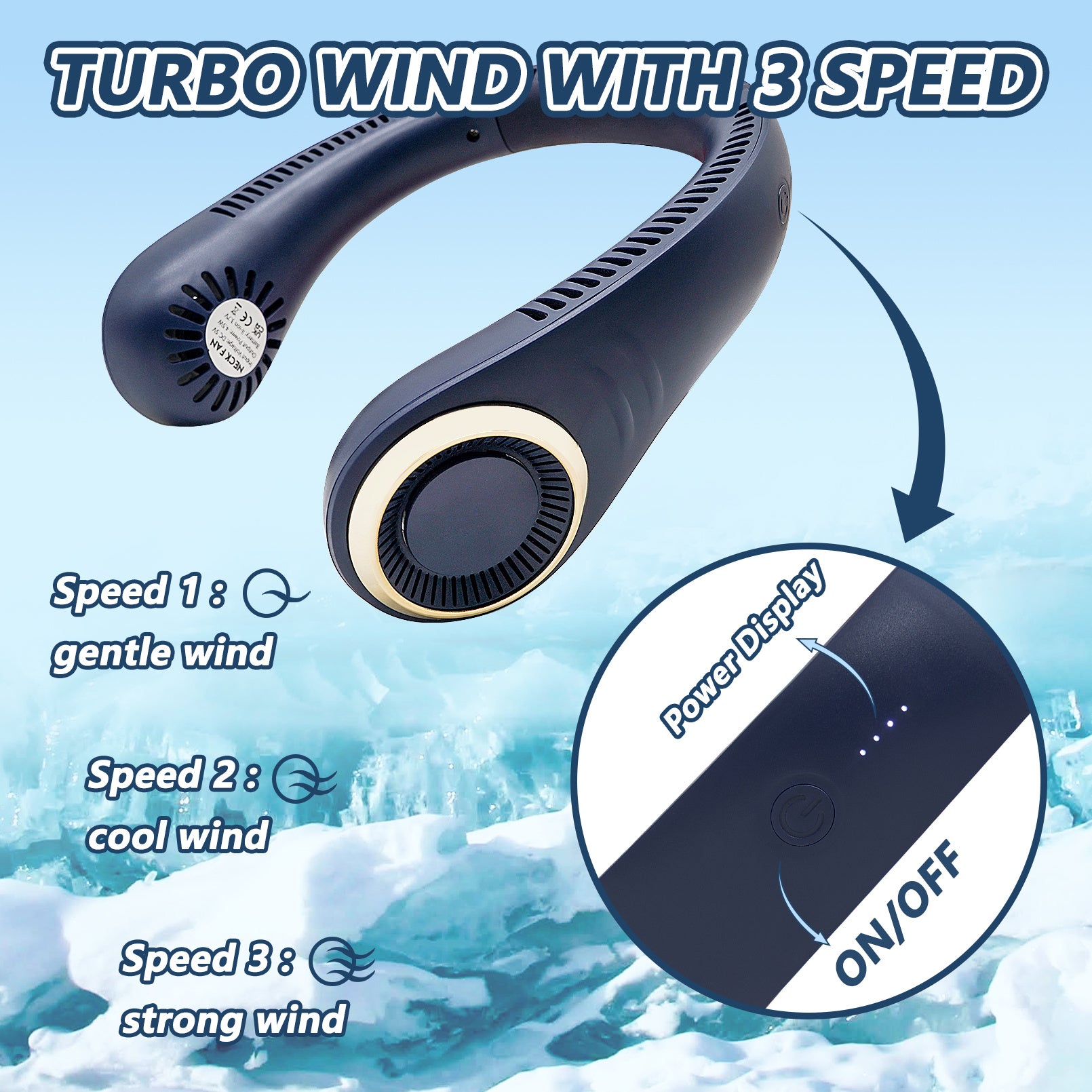 Portable Nech Fan, Halterneck Fan, A Convenient Portable Fan